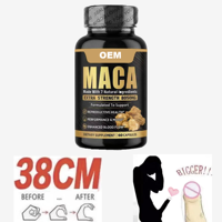 Vente en gros OEM – Capsules de Maca 7-en-1, Ashwagandha et Ginseng – Antioxydant, stimule l'énergie et l'endurance, améliore la circulation sanguine, sans gluten