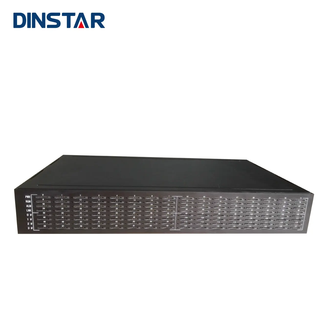 Dinstar لإنهاء المكالمة 128 منافذ SIMBank SIM خادم سحابة
