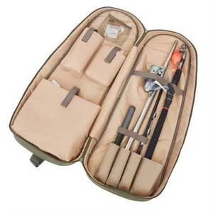 Muestra gratuita: Bolsa de pesca de poliéster 600D para carretes, cañas, líneas y herramientas de pesca. - Product Image 4