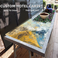 Wholesale Custom Chinese Aubusson Microfiber Antimicrobial Non-Slip Low Pile Machine Made Washable Car Used Carpet