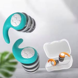 จุกอุดหูซิลิโคนกันน้ำ ทนทาน ลดเสียงรบกวน สำหรับนอนหลับและดูคอนเสิร์ต - Product Image 3