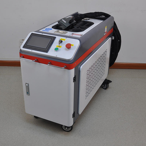 เครื่องทำความสะอาดด้วยเลเซอร์พัลส์ระบายความร้อนด้วยน้ำ 500W พร้อมเครื่องสแกนมือถือ สำหรับงานหนัก กำจัดสนิม สี และคราบน้ำมัน - Product Image 6
