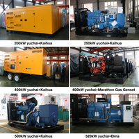 Groupe électrogène diesel Yuchai 20 kW/kVA, 25 kVA, 50 kW/kVA, 100-1200 kW, 1 MW avec alimentation 1/3 phase 24 V CC pour solution d'alimentation de secours industrielle