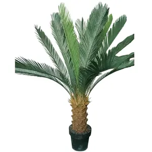 Hot Koop 1.1M Kunstmatige Cycas Revoluta Planten Kunstmatige Boom Kunstmatige Palmboom