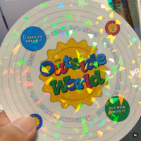 Film de plastification holographique à froid en PVC format A4, autocollant transparent en vinyle, feuilles de film de recouvrement, matériaux DIY pour autocollants