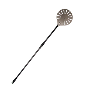 Palas perforadas para <span class=keywords><strong>pizza</strong></span>, manijas de aluminio, 12 pulgadas cuadradas, 9 pulgadas, <span class=keywords><strong>pala</strong></span> <span class=keywords><strong>redonda</strong></span> para transferencia de <span class=keywords><strong>pizza</strong></span> de acero inoxidable - Product Image 4