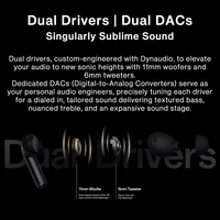 Nouveaux écouteurs sans fil Oneplus Buds Pro 3 avec annulation de bruit adaptative 50 dB, jusqu'à 43 heures d'autonomie, écouteurs TWS