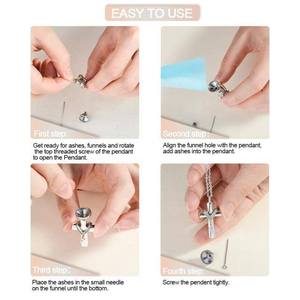 เครื่องประดับ925เงินสเตอร์ลิงโรเดียมชุบโรเดียมสร้อยคอแบบไขว้คู่ - Product Image 5