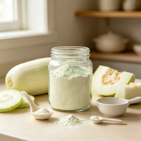 Poudre de melon d'hiver de qualité alimentaire, poudre de courge cireuse naturelle en vrac, épice végétale, assaisonnement en poudre pour ingrédient alimentaire