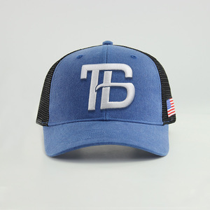 Hồ Sơ Cao 6 Bảng Điều Chỉnh Unisex Trucker Hat Ngoài Trời Hip Hop Phun In Ấn Tùy Chỉnh Thêu Logo Lưới Thể Thao <span class=keywords><strong>Cap</strong></span> - Product Image 4