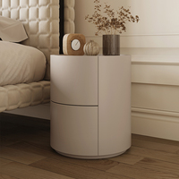 Armoire de chevet blanche de style français PurelyFeel petite armoire de rangement ultra-étroite petit appartement minimaliste mini stockage senior