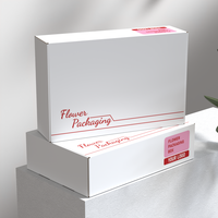 Boîte d'emballage pour fleurs fraîches, personnalisée, recyclable, de haute qualité, vendue en gros directement de l'usine, best-seller