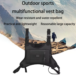 <span class=keywords><strong>Sac</strong></span> de poitrine tactique multifonctionnel léger, imperméable et résistant à l'abrasion, style <span class=keywords><strong>urbain</strong></span> simple, pour le <span class=keywords><strong>cyclisme</strong></span> - Product Image 2