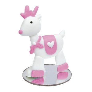 Set di Decorazioni per Feste a Tema Renne Rosa - Product Image 1