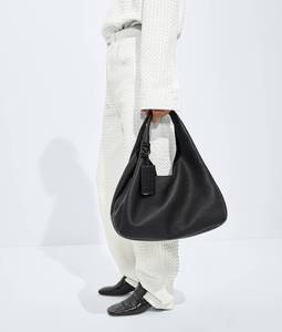 Bottega BV Travel Campana <b>Shoulder</b> bag with archival silhouette in supple Intrecciato leather featuring a tie closure Veneta - Product Image 5