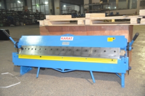 Máquina Plegadora Semiautomática de 48 Pulgadas, Plegadora de Láminas W1.5x1220, Caja de Acero Inoxidable, Alta Productividad para Placas Metálicas - Product Image 2