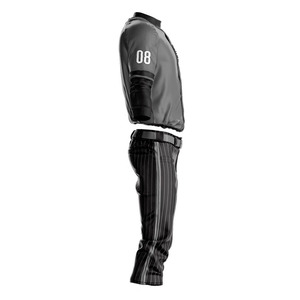 Ensemble de vêtements de sport respirants et légers, pantalon et maillot, prix de gros, uniforme de baseball sur mesure, faible MOQ, uniforme de baseball d'équipe - Product Image 4