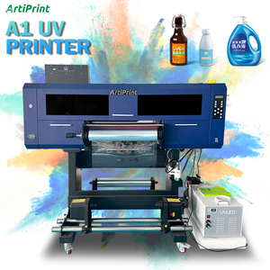 Artiprint <span class=keywords><strong>A1</strong></span> máy in nhãn tráng giấy ảnh nhựa PET ABS nhôm lá thép không gỉ Sticker kim loại mới PVC màu trứng - Product Image 3