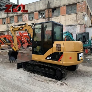 Excavadora Hidráulica Usada Japonesa Caterpillar CAT 306, Precio Económico, Mini Excavadora Hidráulica de 6 Toneladas 303C 305.5 <span class=keywords><strong>Ron</strong></span>, Oferta Especial - Product Image 2