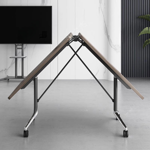 Modern Multifunctional Wooden <b>Office</b> Desk Foldable Conference <b>Table</b> Modular Design Suitable for <b>Offices</b> and Schools Hospitals - Product Image 4