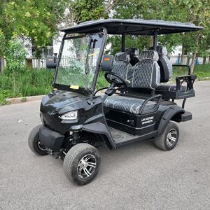 Новая китайская тележка для гольфа 90 км, электрический гольф-багги, 6 мест, 2x2, уличный легальный мини-автомобиль для продажи на открытом воздухе - Product Image 3