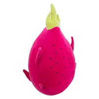 Produit tendance à succès, jouets en peluche de qualité supérieure, fruits en peluche rouges, dragon fruit
