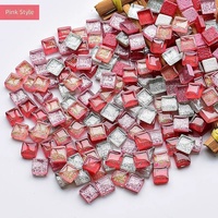 Mini carreaux vitrifiés en vrac pour l'art de la mosaïque DIY pour enfants, matériau sûr fait main pour la décoration de la maison et du jardin