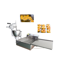 Machine à faire des beignets à manivelle électrique Machine à beignets pour boulangeries et snack-bars