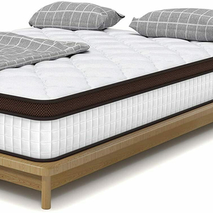 Popular 10 Inch Full Size Mattress Coil Spring Support Firm Bed For Back Pain Relief