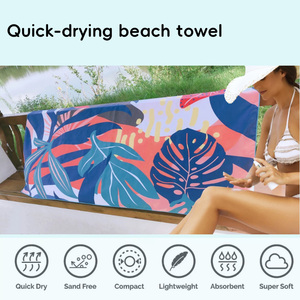 Toldo de Playa para Acampar y Hacer Picnic, con Manta de Playa y Toalla de Microfibra para Exteriores - Product Image 5