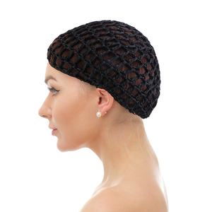 Gorros de malla de ganchillo para mujer, gorro de dormir, turbante, gorro para la noche - Product Image 2