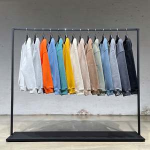 High Quality Crewneck Unisex Long Sleeve <b>Sweatshirt</b> Plain Crew Neck Oversized Custom <b>Mens</b> <b>Sweatshirt</b> - Product Image 5