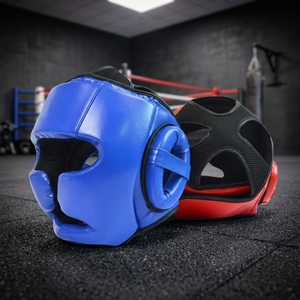 Casco de Motocicleta Deportivo Unisex de Cuero Genuino, Resistente a Impactos, Profesional, de Alta Calidad, Personalizable, Venta al Por Mayor, Personalizado para Boxeo - Product Image 3