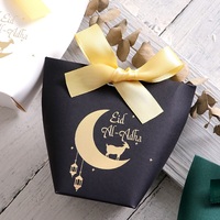 Mosquée, Eid Al Fitr, fête musulmane, décorations de fête, emballages de macarons sucrés, baklava, sacs cadeaux, faveurs