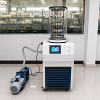 Machine de lyophilisation compacte Wi-Fi Nathi Laboratory la plus vendue avec piège à froid à -60°C et temps de lyophilisation de 24h