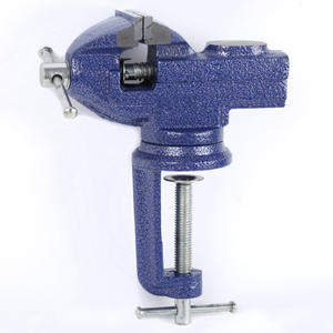 Factory Direct Supply Custom-Made 60mm <b>Bench</b> Vise with 360-Degree Universal Rotating Table Movable <b>Bench</b> Vise Anvil - Product Image 1