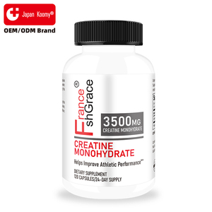 Wholesale <b>Creatine</b> Monohydrate Supplement Manufacturer for Muscle Energy and Performance 120 <b>Creatine</b> Monohydrate Capsules - Product Image 1