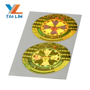 홀로그램 보안 라벨: 스크래치 오프 코드, 3D, 위조 방지, 변조 방지, 핫 스탬프, 사용자 정의 가능. - Product Image 6