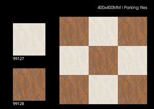 Meilleur prix et qualité 400x400mm carreaux de sol en porcelaine utilisation extérieure anti-dérapant fabricant de carreaux de stationnement pour charges lourdes - Product Image 3