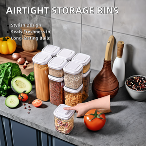 Modern hava geçirmez PP plastik Pet mutfak düzenleyici gıda depolama dolapları buzdolapları dondurucu kiler enjeksiyon pirinç kova - Product Image 4