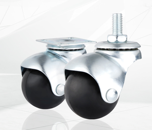 Universal möbel Modernes Design <span class=keywords><strong>2</strong></span>-Zoll-Silentkugelrollen mit Bremsen 50-mm-Plattenmontage für Büro-und Küchen zwecke - Product Image 4