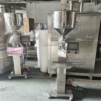 Llenadora Neumática Vertical Semiautomática SPX para Pasta |   Control Remoto de Acero Inoxidable de Grado Alimenticio para PLC de Motor, para Cosméticos