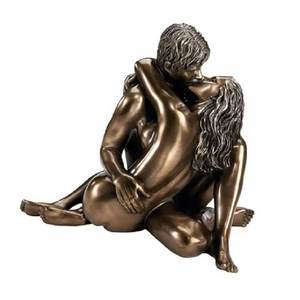 Décoration extérieure statues femmes grandeur nature statue en bronze femme nue sexy en métal - Product Image 6