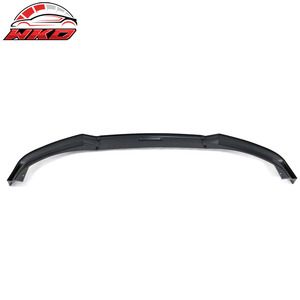 Lèvre de pare-chocs avant pour Ford Mustang Mach-E 2021-2025, style IKON, noir brillant, PP, 3 pièces, diffuseur, protection de menton - Product Image 5