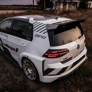 Alerón TCR Negro para Techo, Kit <span class=keywords><strong>de</strong></span> Carrocería para VW <span class=keywords><strong>Golf</strong></span> 7 R Line Mk7 <span class=keywords><strong>GTI</strong></span> 2015-2020 2016 2017 <span class=keywords><strong>2018</strong></span> 2019, Accesorio <span class=keywords><strong>de</strong></span> Tuning <span class=keywords><strong>de</strong></span> Plástico - Product Image 2