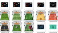 ZJFIT Vente en gros Sport Perfect Football Footstep Training Mat Soccer Trainer Mat Équipement d'entraînement d'agilité