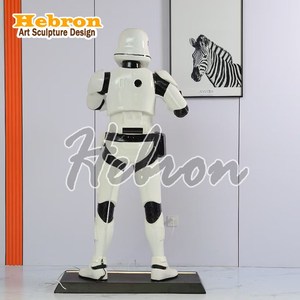 Figuras de <span class=keywords><strong>Stormtrooper</strong></span> Personalizadas a Precio de Fábrica, Escultura 3D de Tamaño Real, Estatua para Año Nuevo y Graduación - Product Image 6