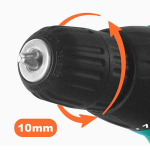 Perceuse à main filaire Power Action <span class=keywords><strong>HD350</strong></span> à vitesse variable, tournevis <span class=keywords><strong>HD350</strong></span> avec mandrin à clé de 6 mm - Product Image 2