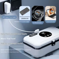 Réfrigérateur de voiture portable, glacière à insuline, boîte de rangement de médicaments de voyage avec verrouillage sécurisé, sans batterie requise, utilisation facile