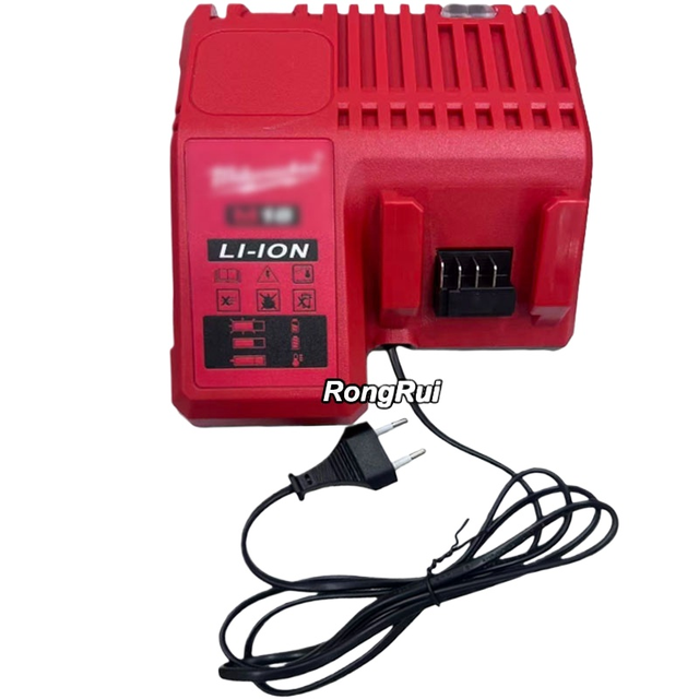 MWK Fast Charger CH02 14.4V 18V N14 N18 48-11-1850 982-21 18M14 100-240VAC Lithium Battery Power Tools Battery Charger